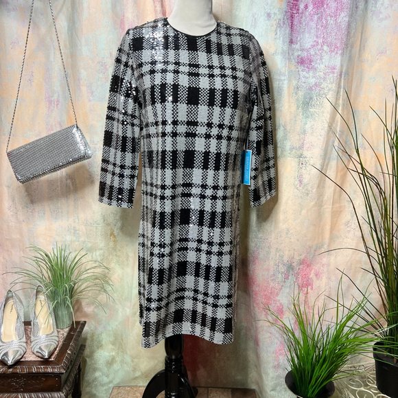 NEW📌 Draper James Sequin Formal - Mother of the Bride - Ball - Party Dress - Picture 9 of 15